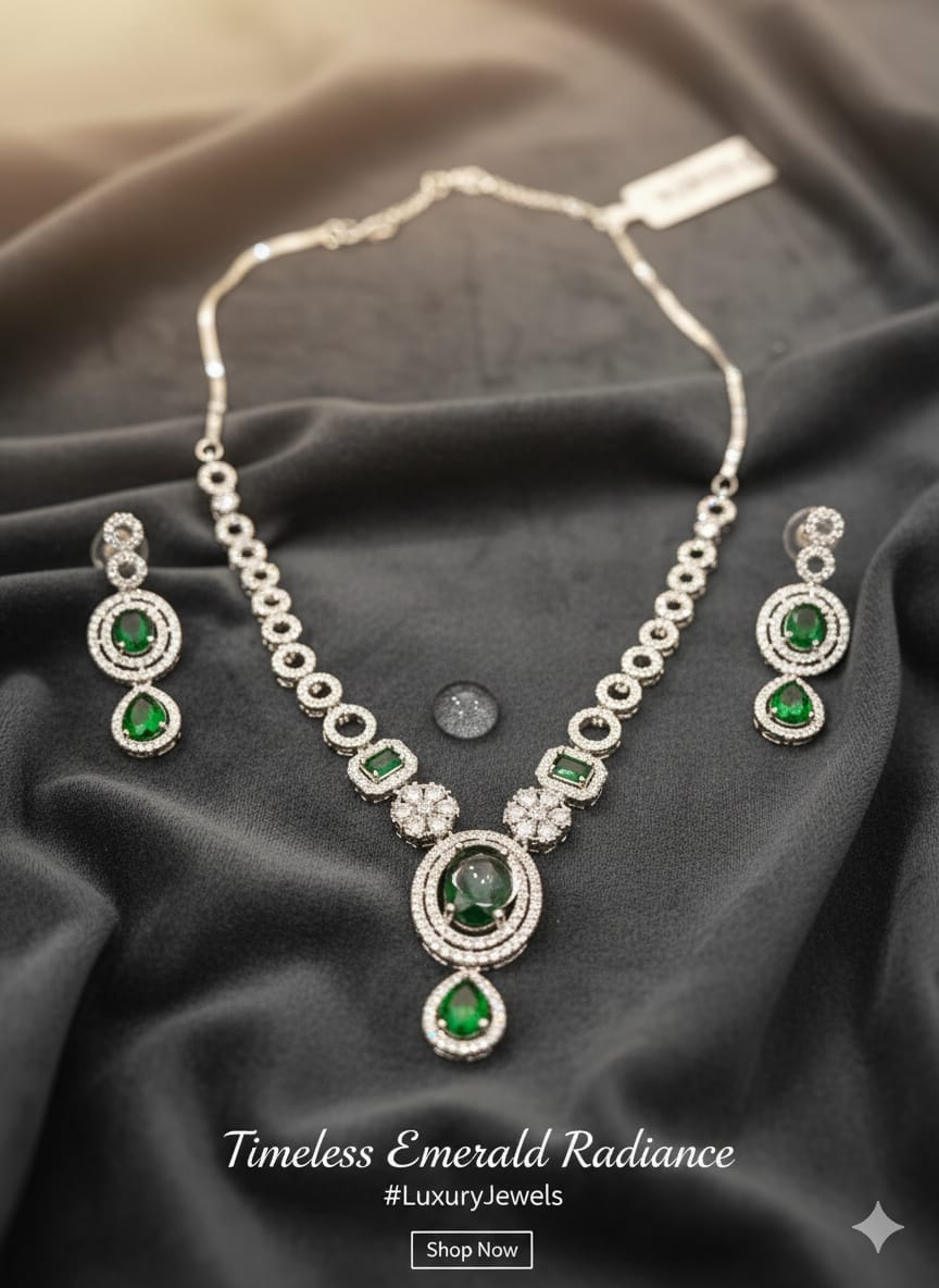 AD Necklace green