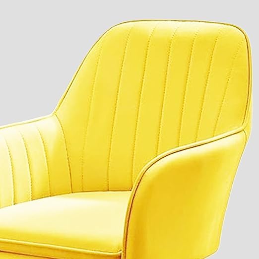 Yellow Velvet  Chair