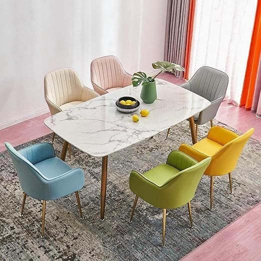 Yellow Velvet  Chair