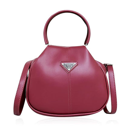 Catelina Stylish Ladies Handbag for Women | Premium PU Leather Shoulder Bag | Elegant Top Handle Sling | Daily Use, Office, Party & Casual Wear Purse | Fashionable Gift for Girls