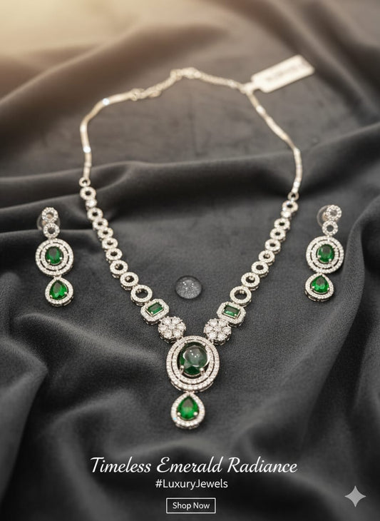 AD Necklace green